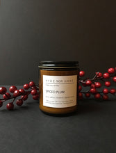 Load image into Gallery viewer, SPICED PLUM vegan soy candle